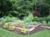 Raised veggie beds
